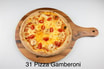 31 Pizza Gamberoni