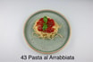 43 Pasta al Arrabbiata (scharf)